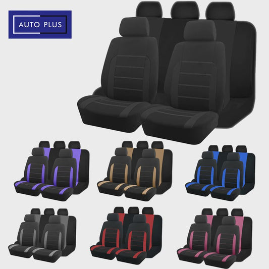 Universele Autostoelhoezen Set - Complete Bescherming voor Auto, SUV, Truck & Bestelwagen