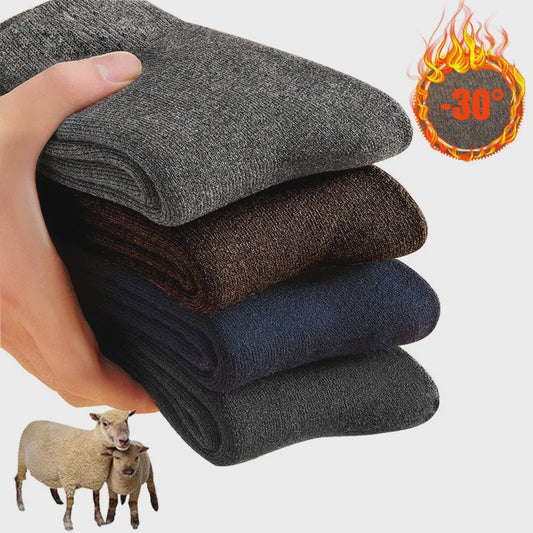 Super Dikke Warme Sokken van Merinowol - Heren & Dames - Winter & Koudebestendig