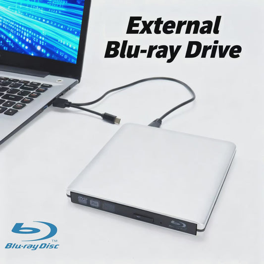 Externe Blu-ray Brander & DVD/CD Brander - USB 3.0 - Lees/Schrijf CD/DVD/BD