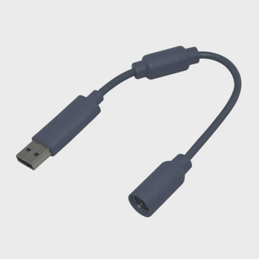 USB Breakaway Kabel Adapter Vervanging voor Xbox 360 Bedrade Controllers