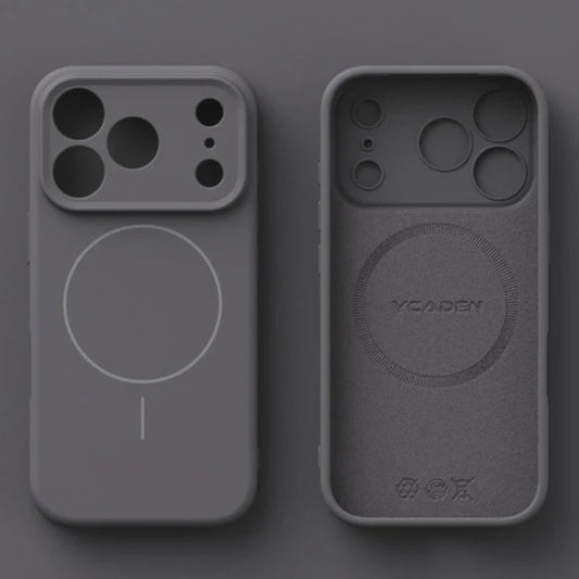 Originele Vloeibare Siliconen Magsafe Hoesje voor iPhone - Zacht & Beschermend
