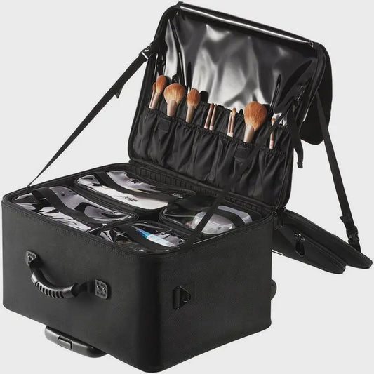 Professionele Make-up Koffer met Isolatie | Waterdicht & Duurzaam Oxford Stof