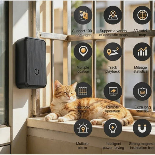 Mini GPS Tracker: Veiligheid en Vinden voor Auto, Kinderen, Huisdieren & Sleutels