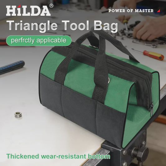HILDA Stevige Oxford Gereedschapstas - Multifunctionele Draagbare Opbergtas voor Elektrisch Gereedschap