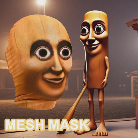 3D Geprinte Volledig Gezicht Masker Balaclava - Elastische Mesh Hoofddeksel voor Cosplay & Feestkostuums