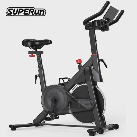 Superun Hometrainer Ergometer met Magnetische Weerstand en LCD Display - Max 100 kg