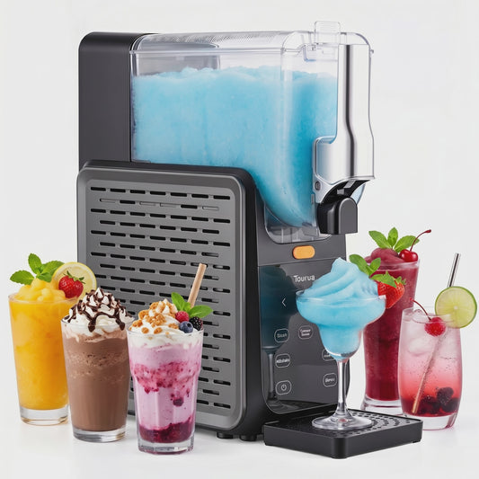 Professionele Slushie Maker met 2.8L Container - Snel Koelend & Zelfreinigend