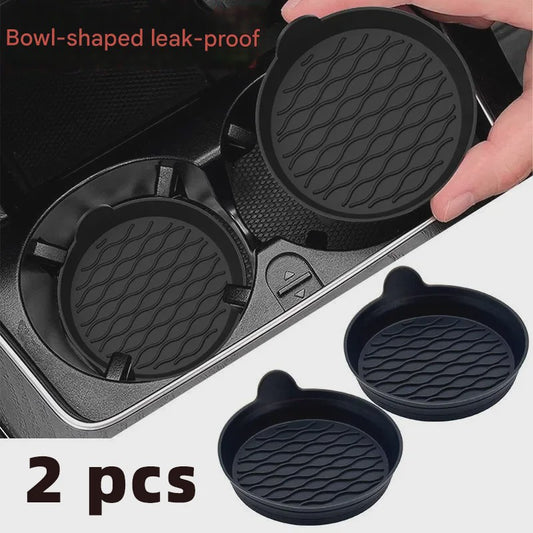 Siliconen Bekerhouder Matje Auto - Anti-slip & Waterdicht met Golfpatroon