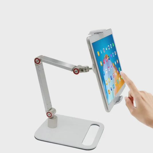 Verstelbare Metalen Standaard voor Tablet & Monitor (4-12.9 inch)
