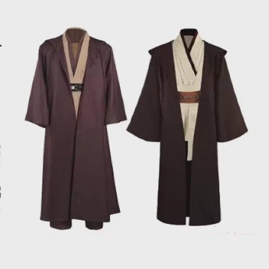 Jedi Cosplay Kostuum Obi Wan Kenobi - Volledige Set Heren & Dames