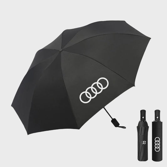 Automatische Vouwparaplu met UV-bescherming en Luxe Audi Logo