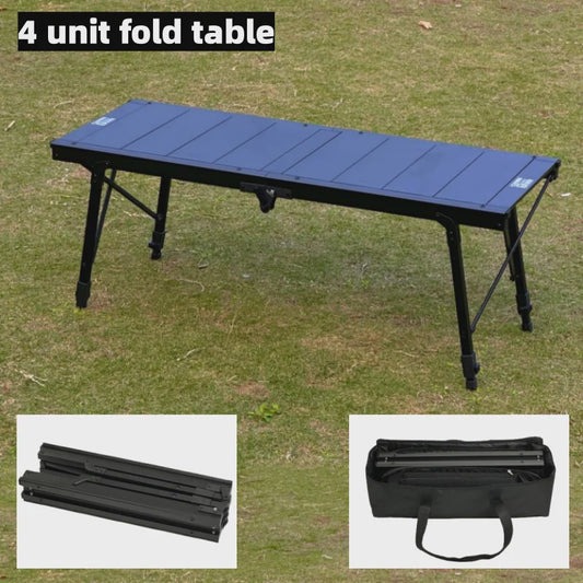 Aluminium IGT Campingtafel - Opvouwbaar, Ultralicht & Draagbaar voor Buiten BBQ