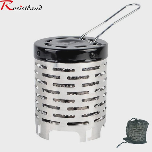 Draagbare RVS Mini Gas Heater Cover voor Camping en Outdoor