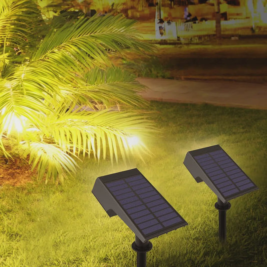 Waterdichte Solar LED Spotlight met Grondspies - Tuinverlichting