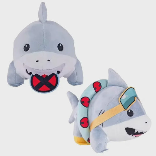 Jeff de Land Shark Pluche Knuffel - Zacht Anime Speelgoed voor Kinderen & Decoratie