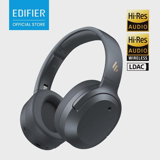 Edifier W820NB Plus Over Ear Koptelefoon: 88u Batterij, ANC, Hi-Res Audio & Bluetooth