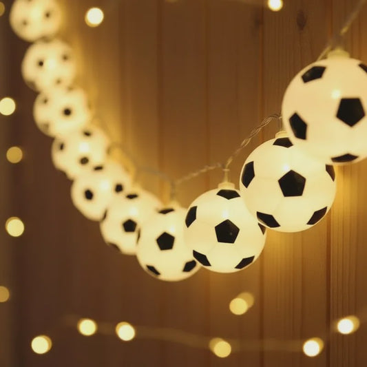 Voetbal Slinger Lichtjes - Sfeervolle LED Verlichting voor Feestjes en Decoratie
