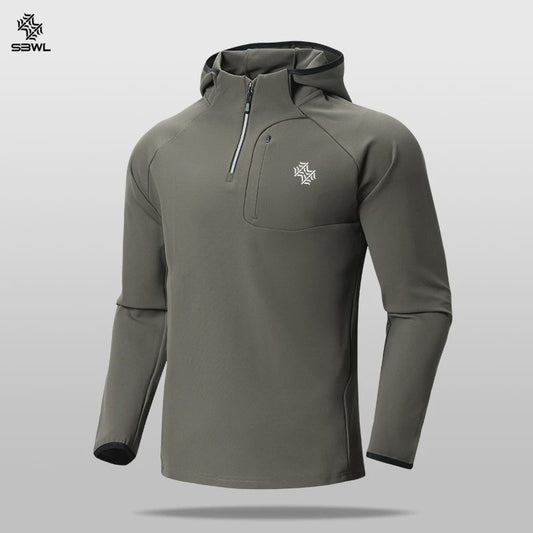 Herfst Winter Heren Sportshirt met Lange Mouwen - Comfortabel & Stijlvol