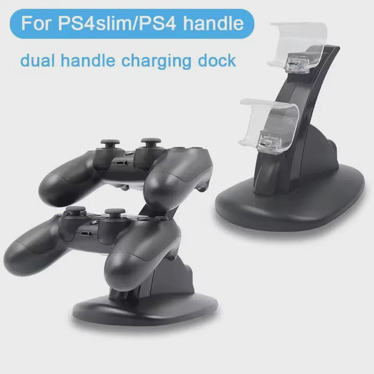 Dubbele Oplaadstation Dock voor PS4 Controllers