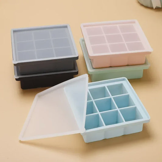 Babyvoeding Bakjes met Deksel - Invries- en Bewaartray voor Babyvoeding, Borstvoeding en Flesvoeding