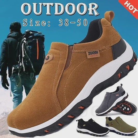 Herenschoenen Slip-on Casual Sportschoenen - Wandelen, Hardlopen, Joggen - Grote Maten 38-50