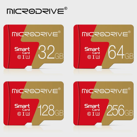 Micro SD Kaart Class 10 - 4GB tot 256GB - Mini TF Kaart voor Smartphone, Camera & meer