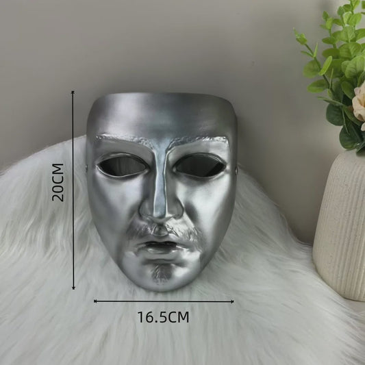 Handgemaakte Resin Masker: Halloween, Easter & Cosplay - Baldwin IV Stijl