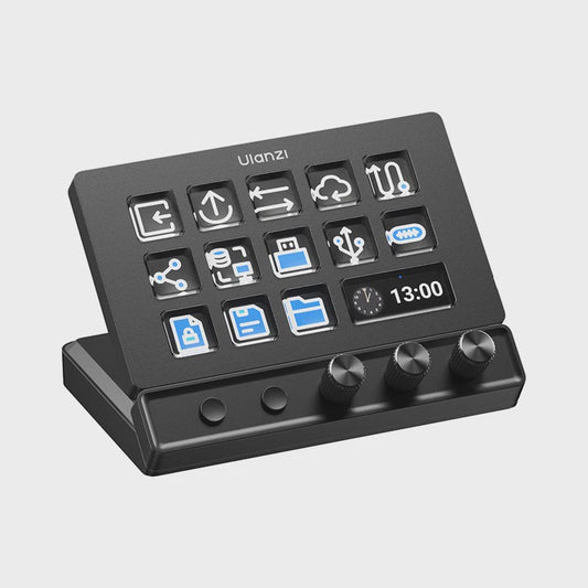 Ulanzi D200X: Alles-in-één Creative Deck Desktop Control Hub voor Video, Foto & Livestreaming