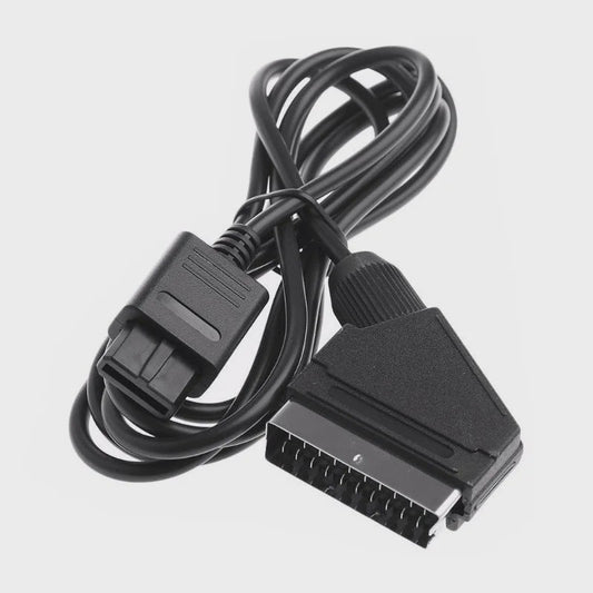 RGB SCART AV Kabel voor SNES, Gamecube & N64 (PAL) - Retro Gaming Connectie