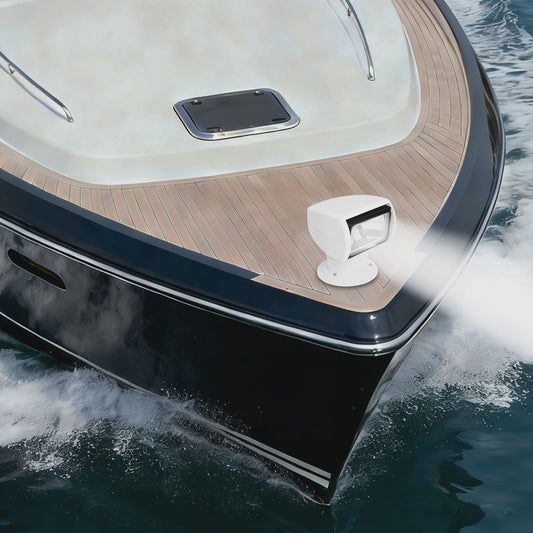 12V 100W Afstandsbedienbare Jacht Spotlight - Krachtige Marine Zoeklicht voor Boten
