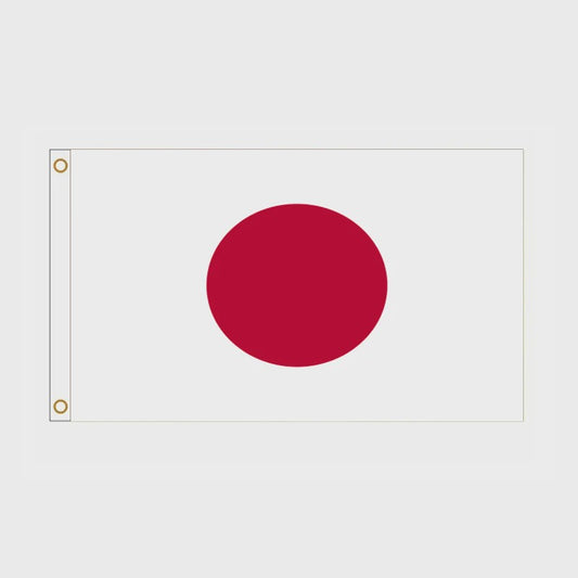 Japanse Vlag 90x150cm - Duurzaam Polyester | Binnen & Buiten Decoratie