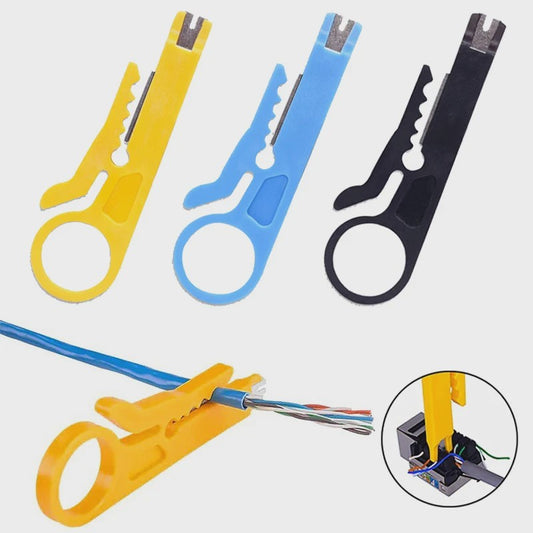 Multifunctionele Kabelstripper en Krimptang - Draadstripper voor Netwerkkabels