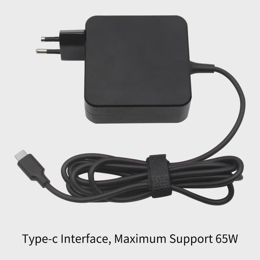 Universele 65W USB-C Snellader Adapter voor Laptops en Telefoons