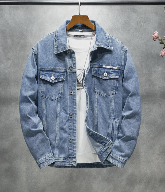 Herren Denim Werkjas - Vintage Stijl Herfst/Winter