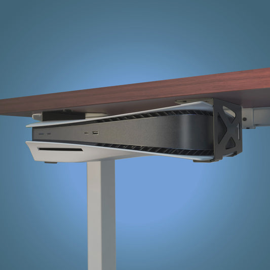 Monzlteck Onder Bureau Houder voor PS5 & PS5 Slim - Stealth Mount Console Bevestiging