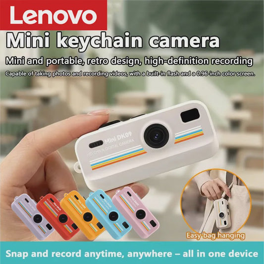 Retro Mini Digitale Camera 2K HD met 16x Zoom en Flash - Draagbaar Vlogging & Selfie Cameraatje