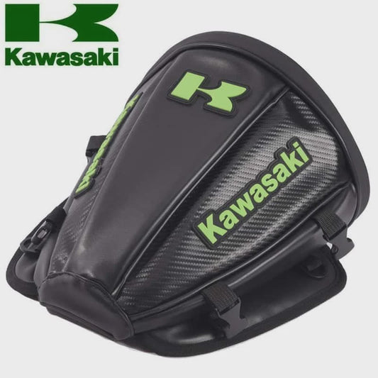 Kawasaki Motorfiets Bagagedrager Tas - Waterdicht & Slijtvast - Achterop/Staart Tas