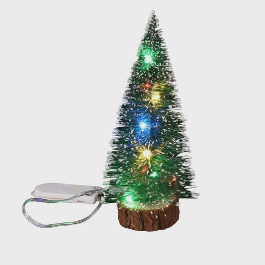 Mini Kerstboom met LED Verlichting - Sfeervolle Tafeldecoratie in 4 Maten