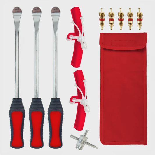 Professionele Bandenwisselset Motor & Fiets - 30cm Levers met Velgbeschermers