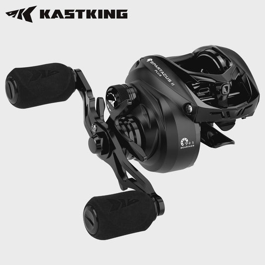 KastKing Spartacus II Plus Baitcasting Reel - Ultralicht 170g, 8.0:1 Ratio, 8KG Max Drag
