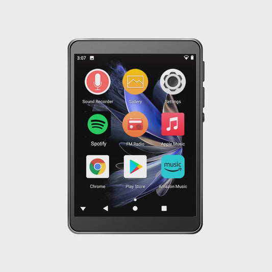 Famue PA03 Android MP3/MP4 Speler met WiFi, Bluetooth & 2.8" Scherm - Lossless Audio & App Downloads