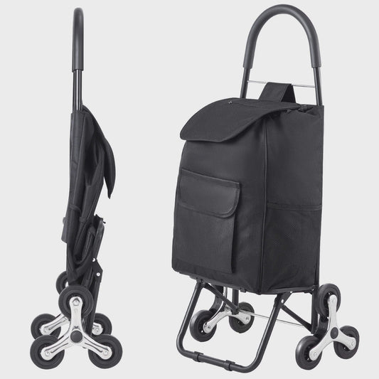 Opvouwbare Boodschappentrolley 36L met Trapliftfunctie - Draagkracht tot 50kg