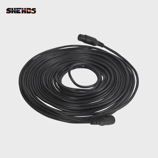 10 Meter DMX Kabel voor Podiumverlichting - LED Par, Moving Head & Beam Lamp