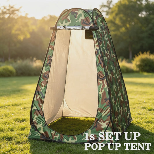 Pop-Up Privacy Tent: Draagbaar Toilet, Douche & Kleedkamer voor Buiten