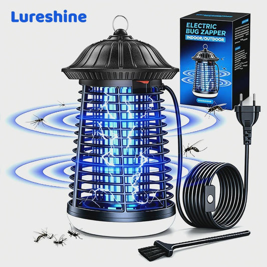 Elektrische Insectenlamp 4200V met LED - Muggenverjager voor Binnen & Buiten