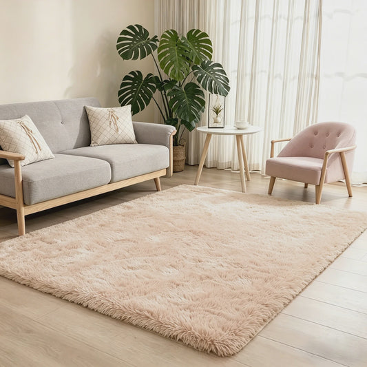 Superzacht Hoogpolig Vloerkleed - Pluizig & Luxueus voor Woonkamer, Slaapkamer & Kinderkamer