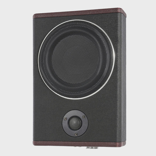 Compacte 8-Inch Auto Subwoofer met Ingebouwde Versterker - Krachtig Geluid Onder de Stoel