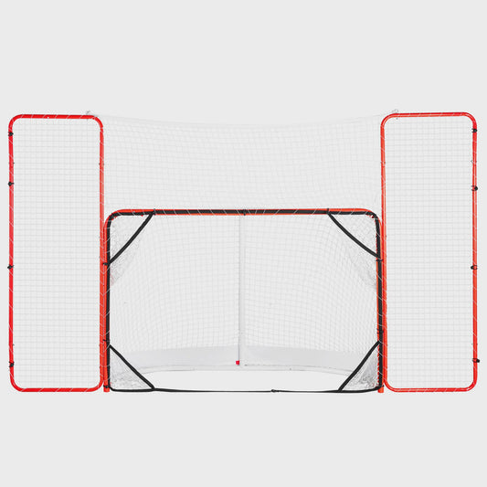 Professionele Hockey Goal 72" met Backstop Targets - Draagbaar Indoor/Outdoor Oefennet