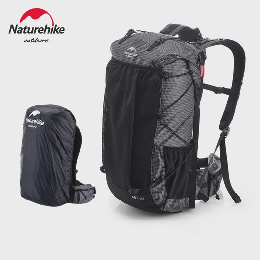 Naturehike 60+5L Wandelrugzak - Grote Capaciteit, Ergonomisch, Waterdicht
