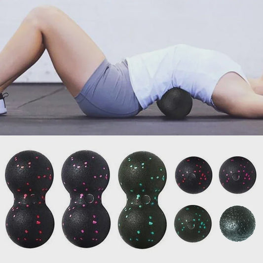 Dubbele Massagebal 8cm - EPP Fascia Roller voor Spierontspanning en Pijnverlichting